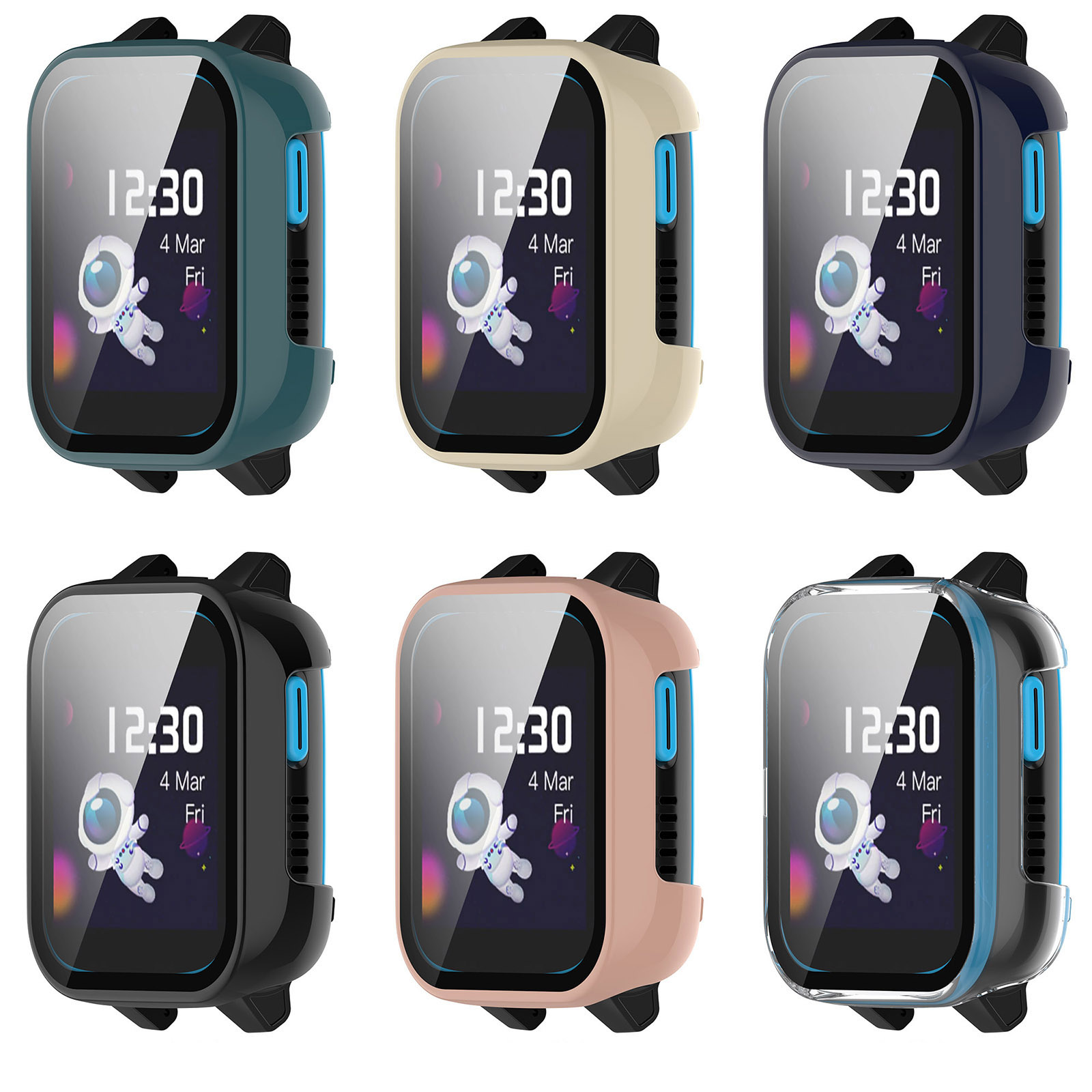 Hard Edge Shell Glass Screen P - Smartwatch Watches For Kids reseña y precio