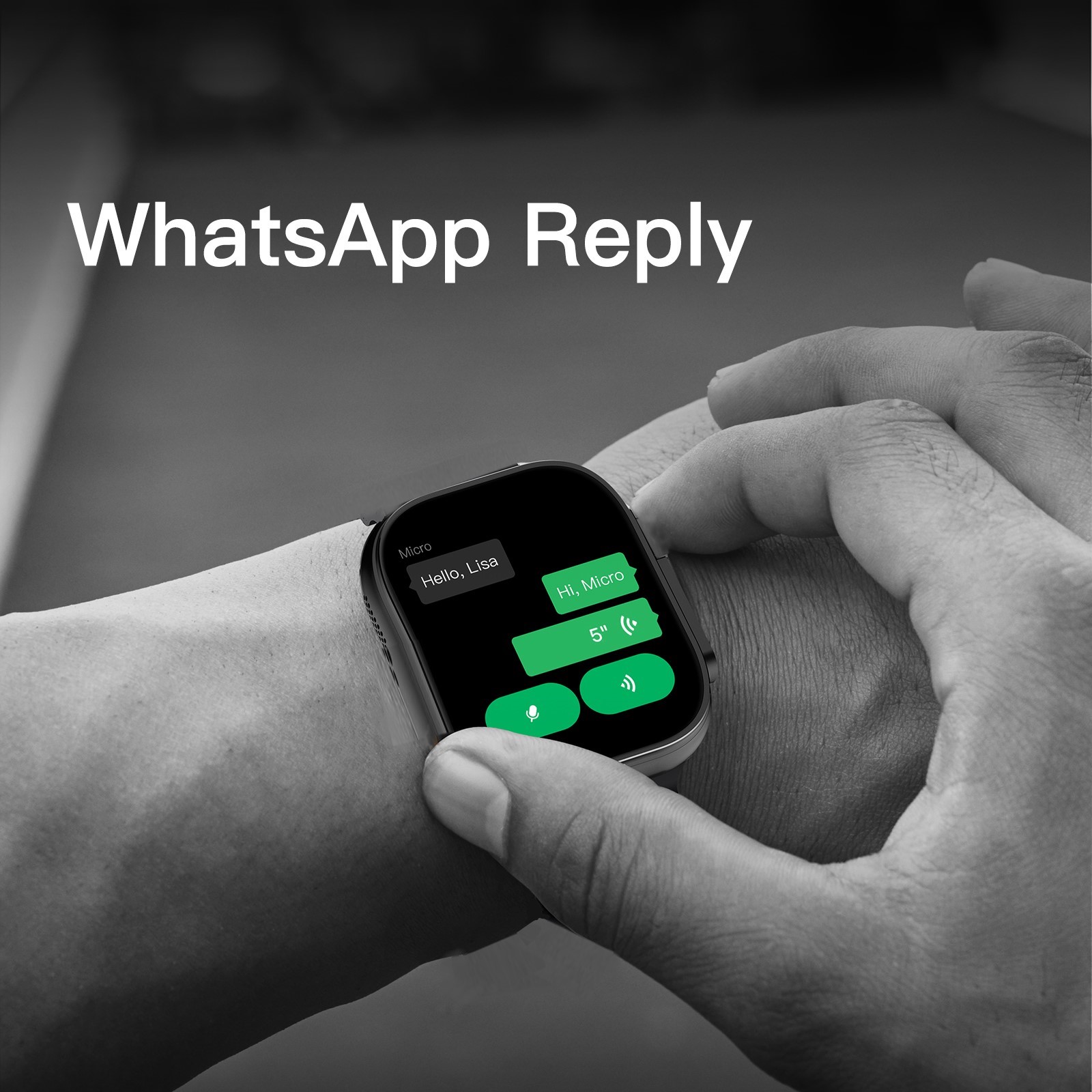 Whatsapp Quick Replies Ultra5  - Smartwatch Watch Whatsapp reseña y precio