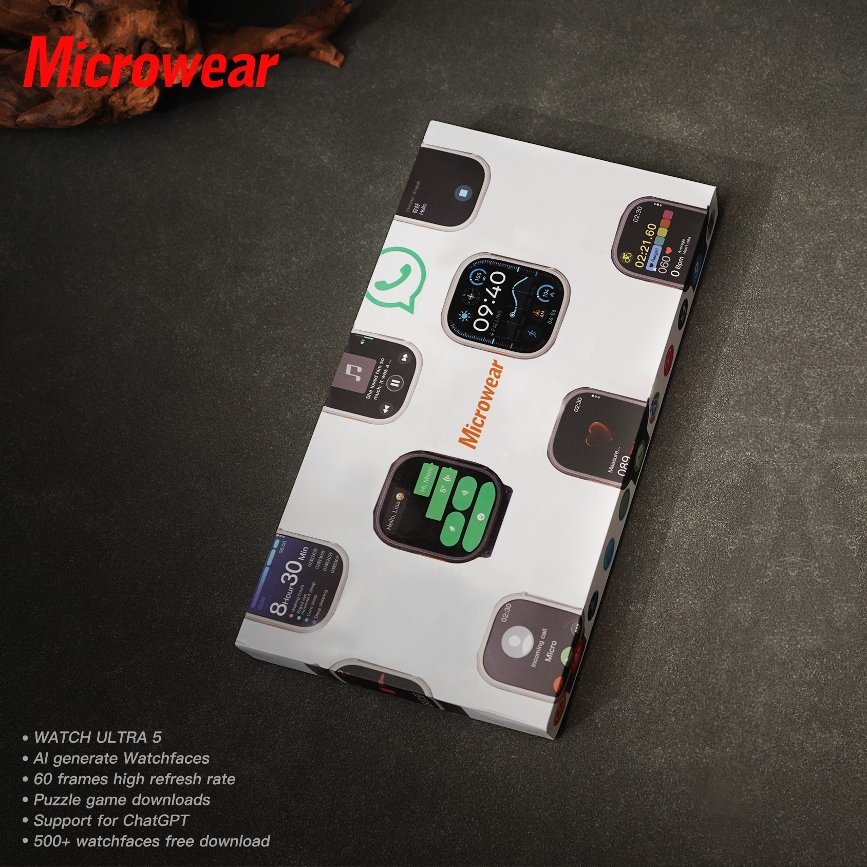 Whatsapp Quick Replies Ultra5  - Smartwatch Watch Whatsapp reseña y precio