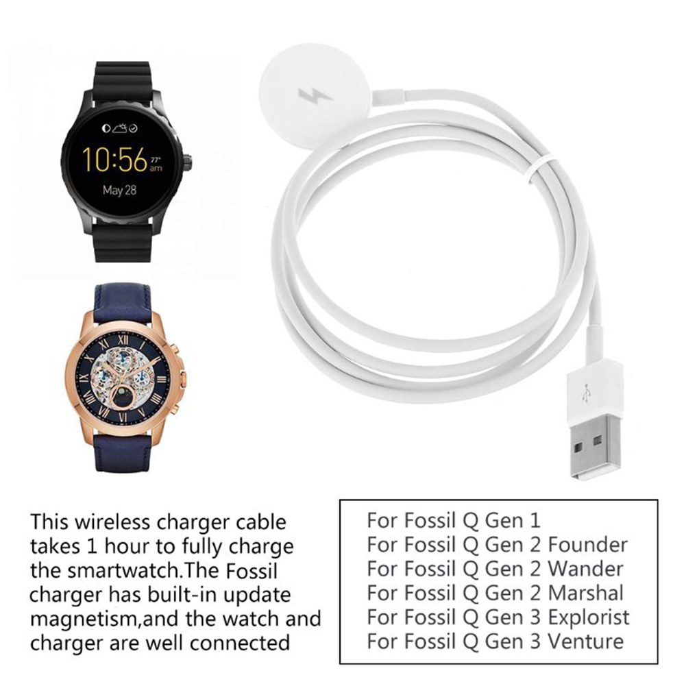 Smartwatch Charging Cable Dock - Fossil Watches Smartwatch Gen 3 reseña y precio