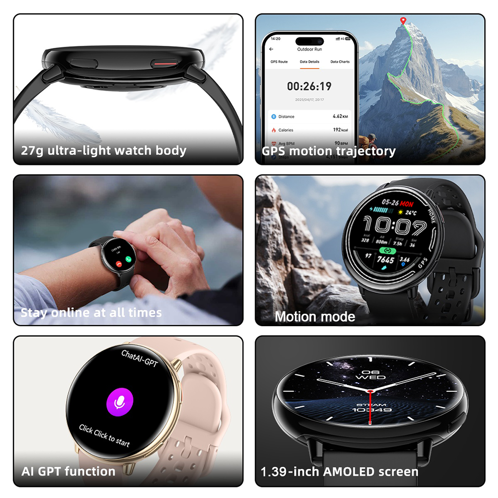 New hot GPS smartwatch 1.43 AM - Smartwatch New Watches For Women reseña y precio