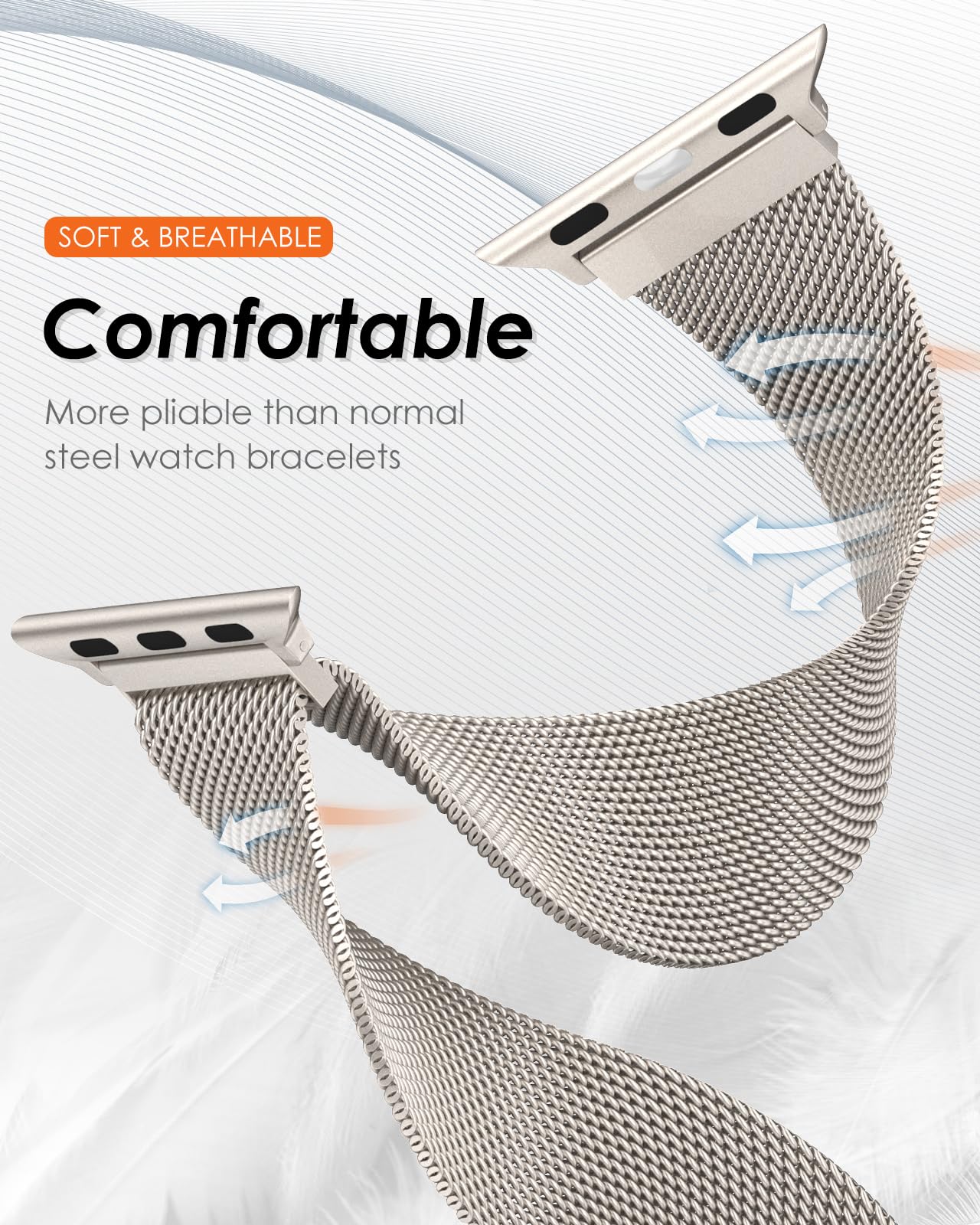 Milanese Strap For apple Watch - Smartwatch Apple Watches For Women reseña y precio