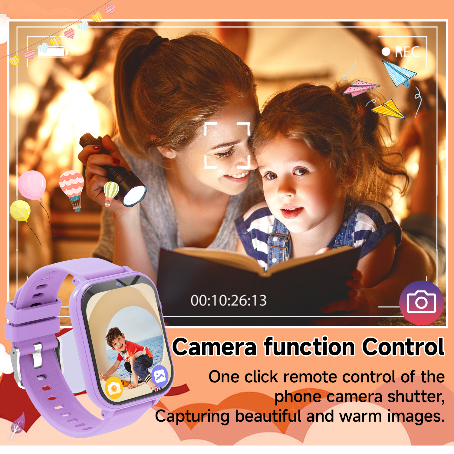 Kids Smart Watch with Camera f - Smartwatch Watches Gift For Girls reseña y precio