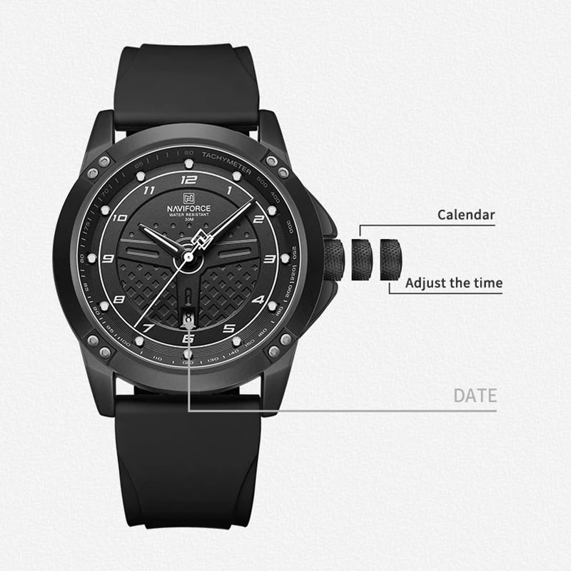 NAVIFORCE Brand Fashion Luxury - Smartwatch Army Watches For Men reseña y precio