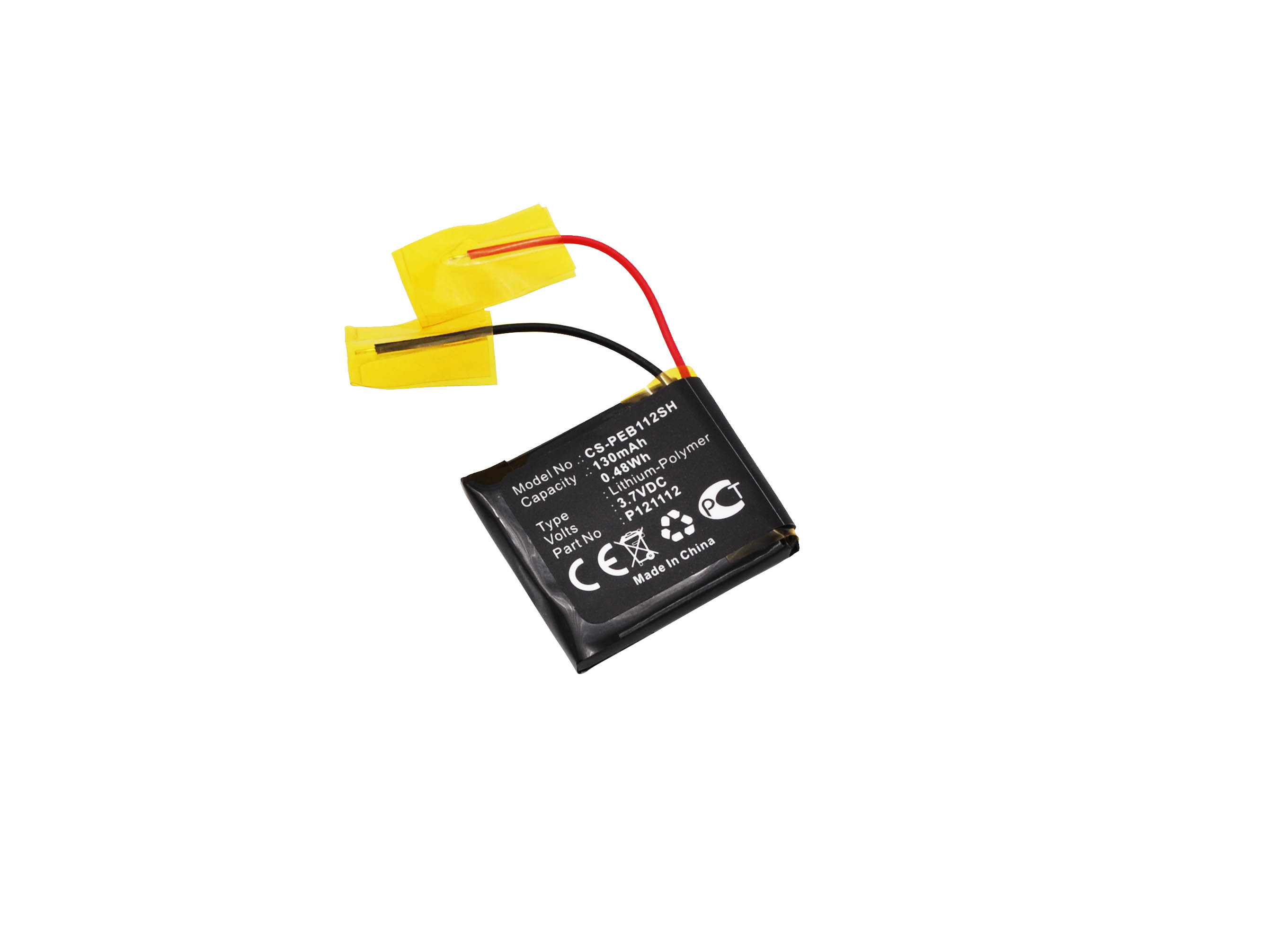 100% NEW  3.7V 130mAh PEB112SH - Smartwatch Pebble Watches reseña y precio