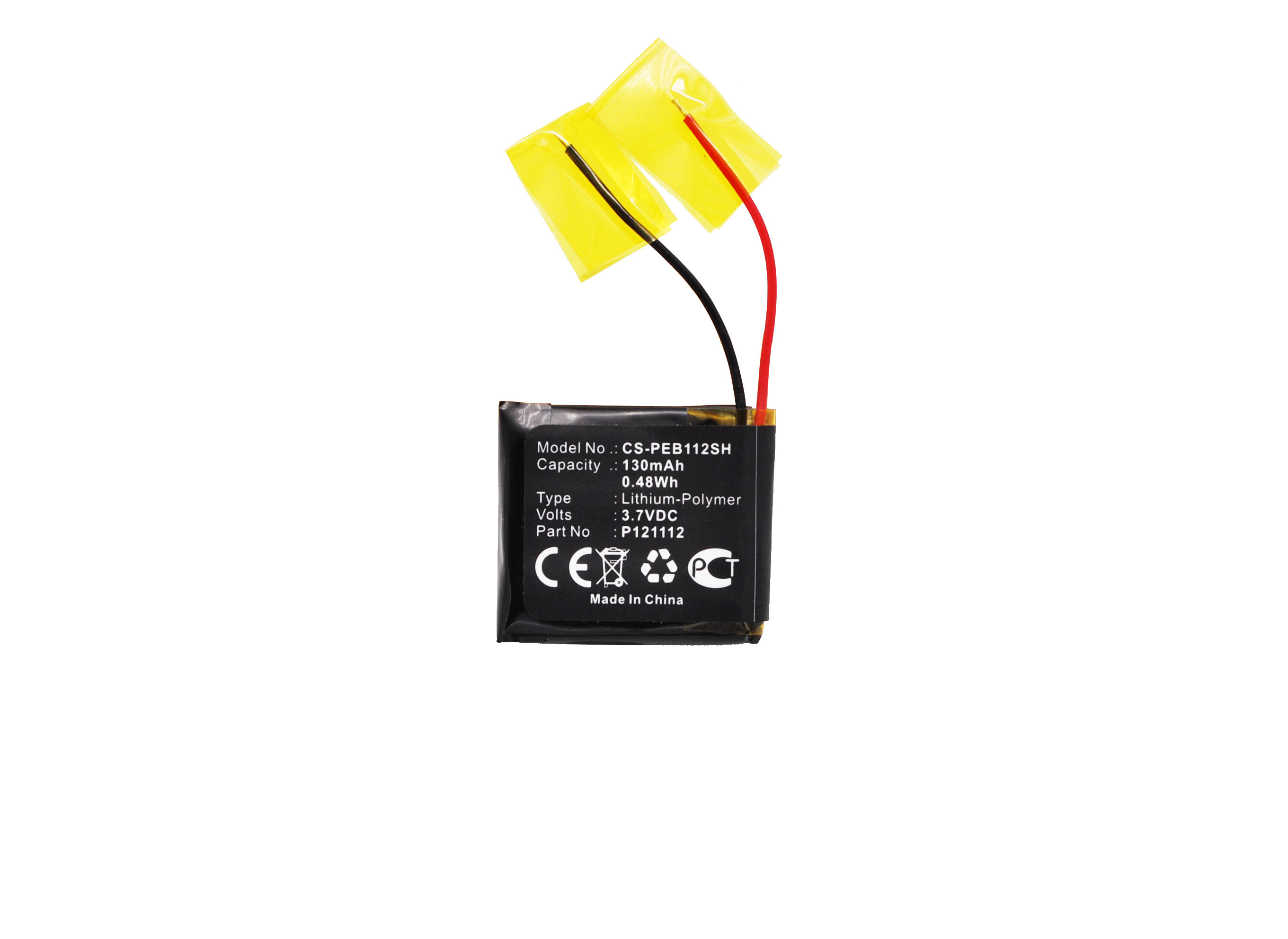 100% NEW  3.7V 130mAh PEB112SH - Smartwatch Pebble Watches reseña y precio