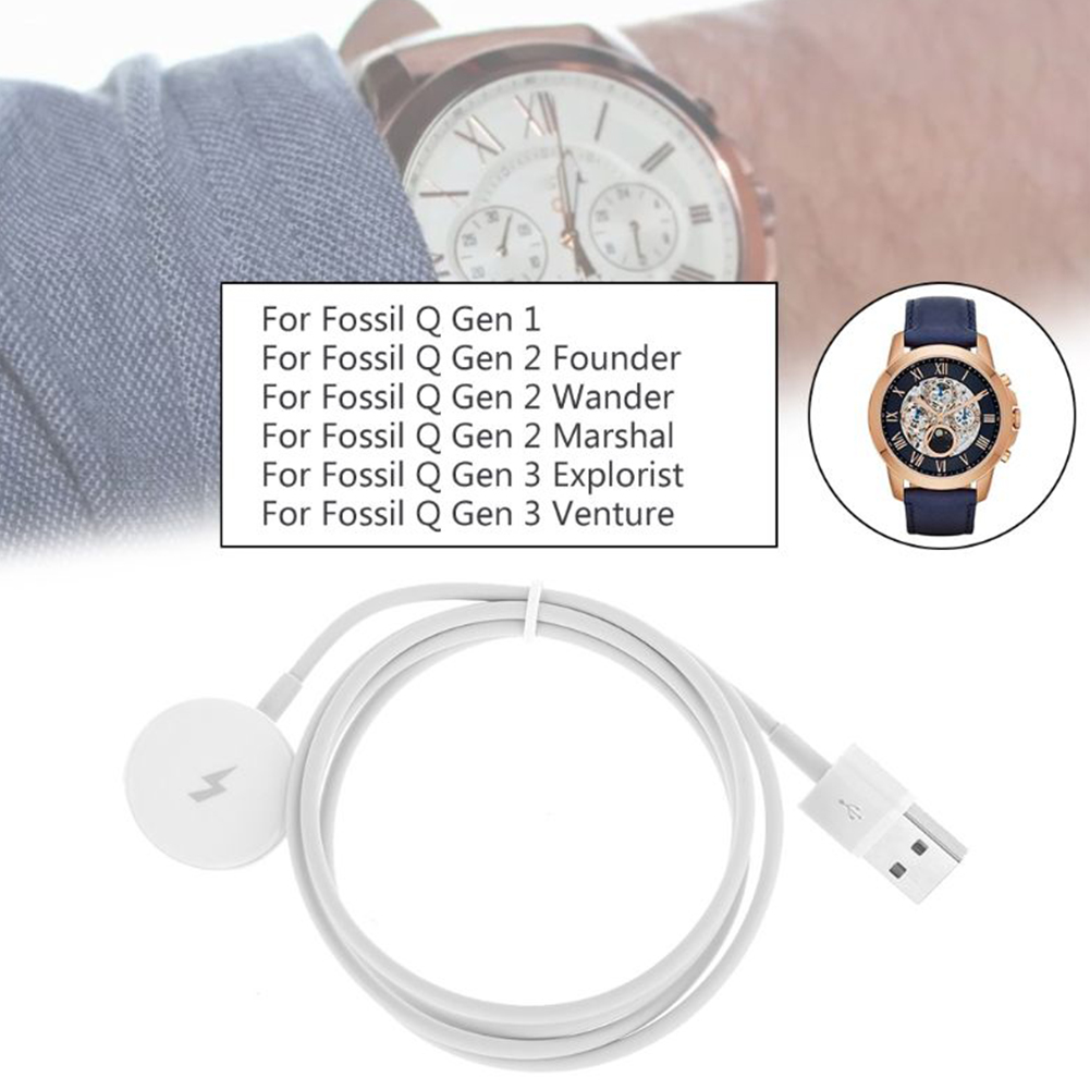 1m Smart Watch Magnetic Charge - Fossil Watches Smartwatch Gen 3 reseña y precio