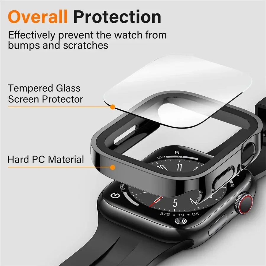 Glass+cover For Apple Watch ca - Smartwatch Apple Watches For Women reseña y precio