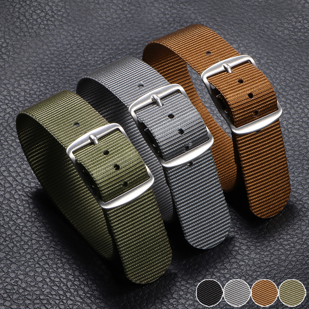 20mm Sport Nylon Watch Band fo - Smartwatch Army Watches For Men reseña y precio