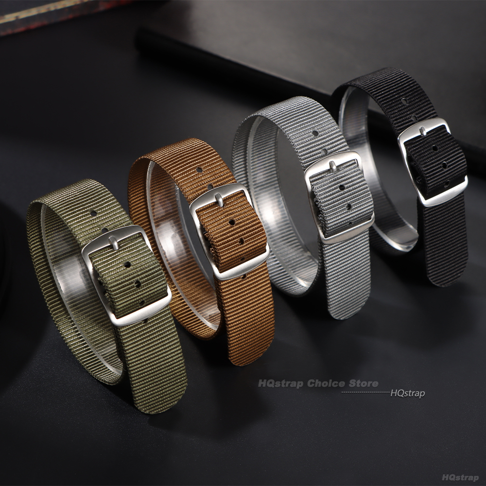 20mm Sport Nylon Watch Band fo - Smartwatch Army Watches For Men reseña y precio