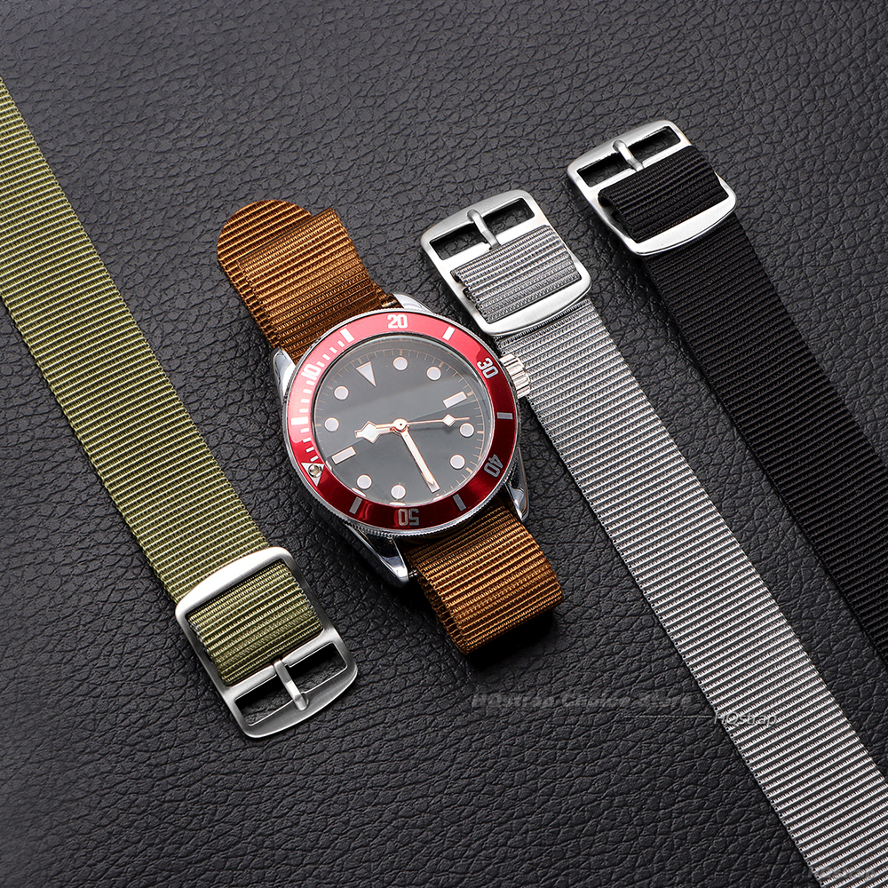 20mm Sport Nylon Watch Band fo - Smartwatch Army Watches For Men reseña y precio