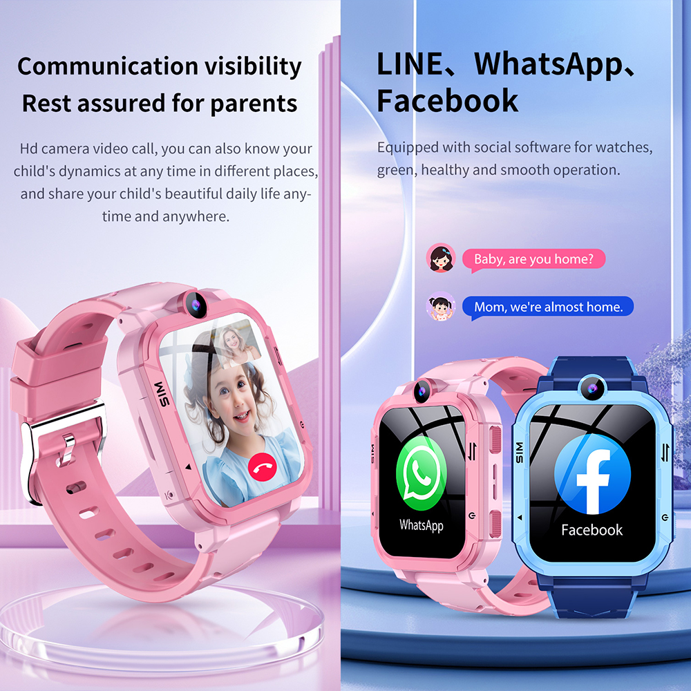 4G Kids Smart Watch Phone 1+8G - Smartwatch Watch Whatsapp reseña y precio