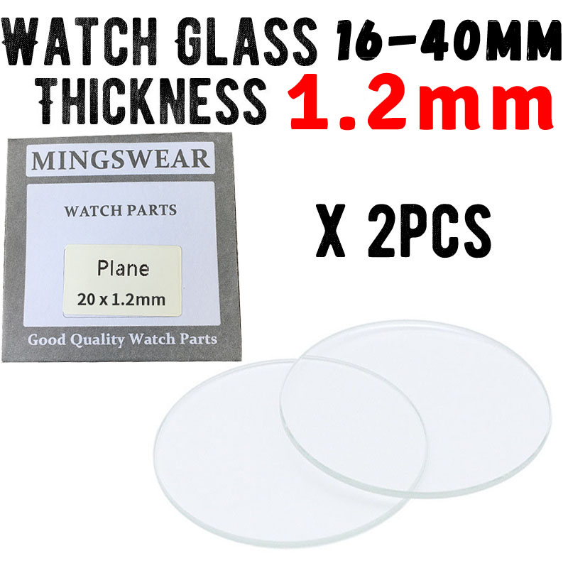 2x Thickness 1.2mm Replacement - Watch Crystal Replacement reseña y precio