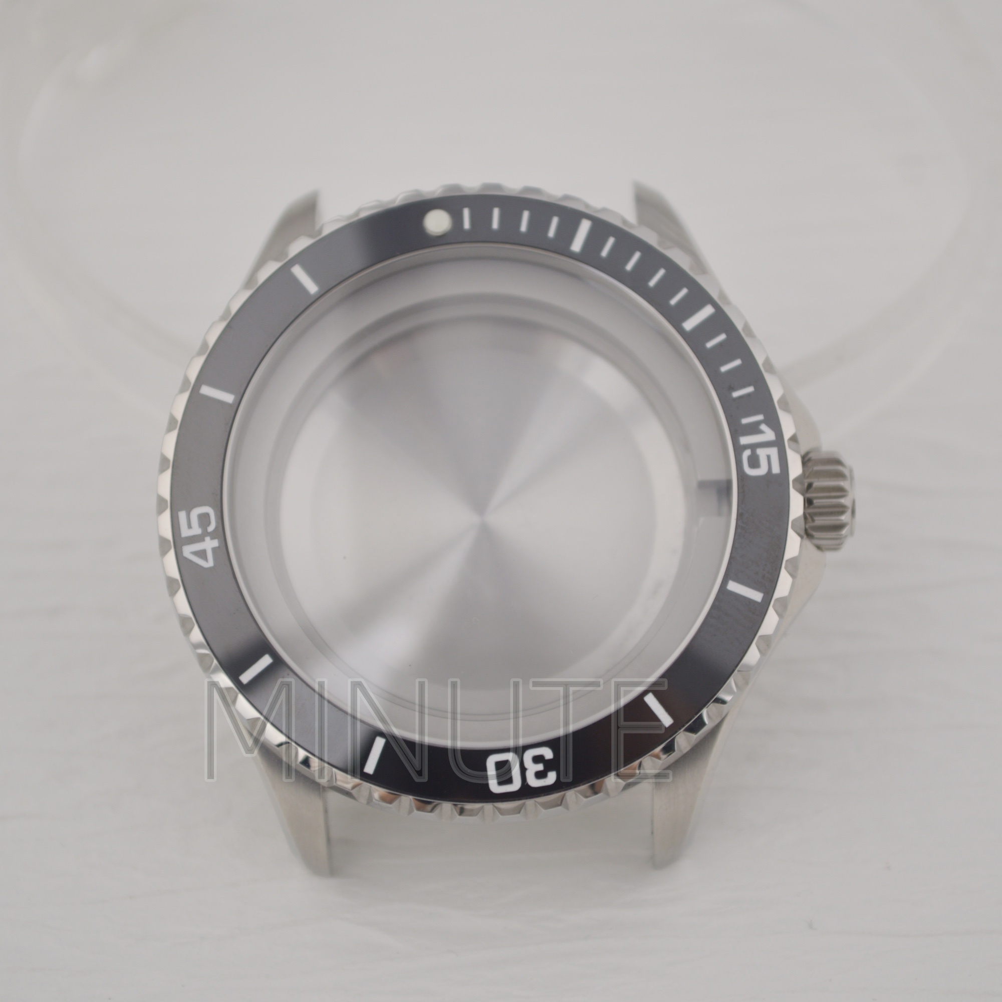 44mm Stainless Steel Dive Watc - Watch Crystal Replacement reseña y precio