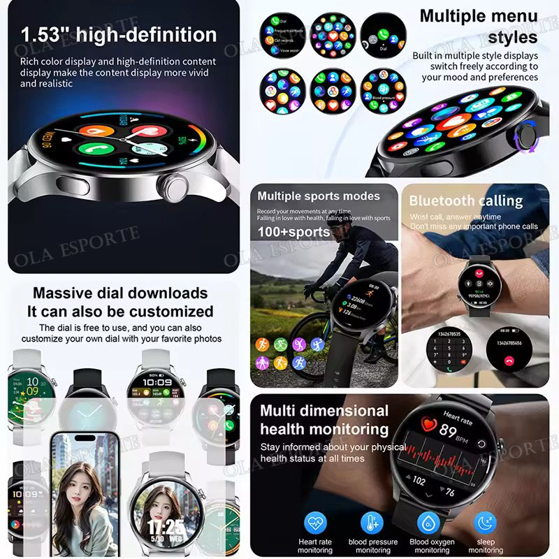 New SmartWatch for Men Women B - Smartwatch Nothing Watches reseña y precio