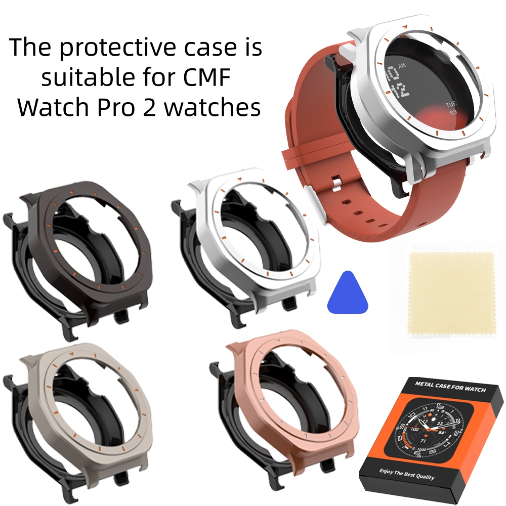 Metal case for CMF BY NOTHING  - Smartwatch Nothing Watches reseña y precio