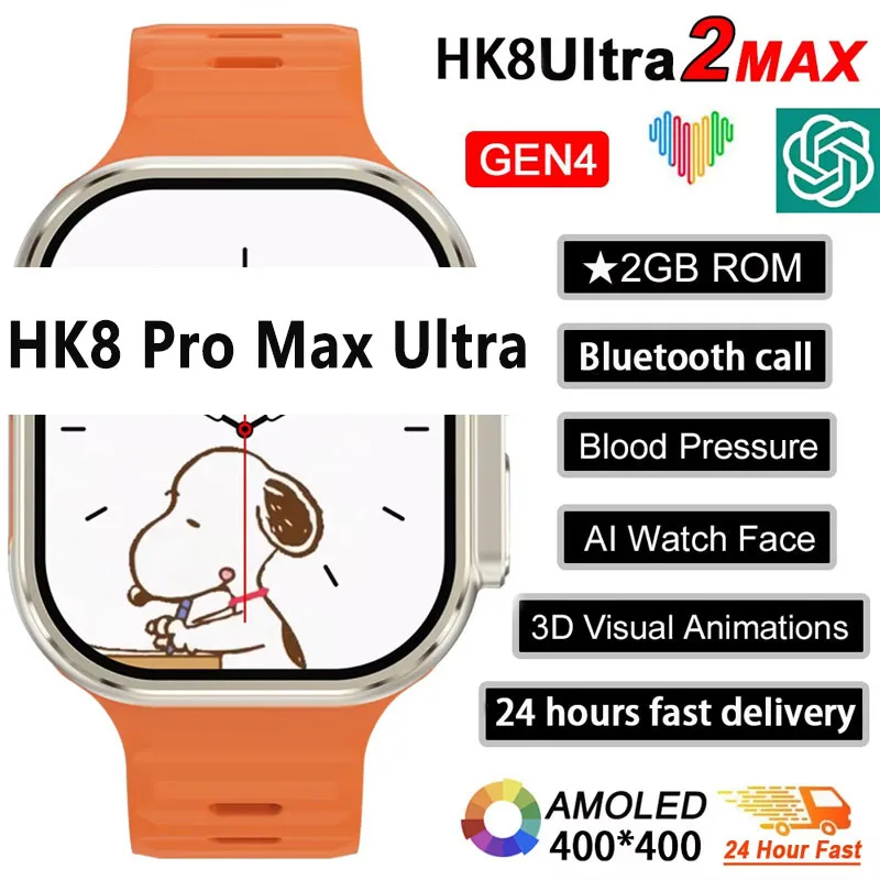 New Series 9 Watch PK HK8 PRO  - Smartwatch New Watches For Women reseña y precio