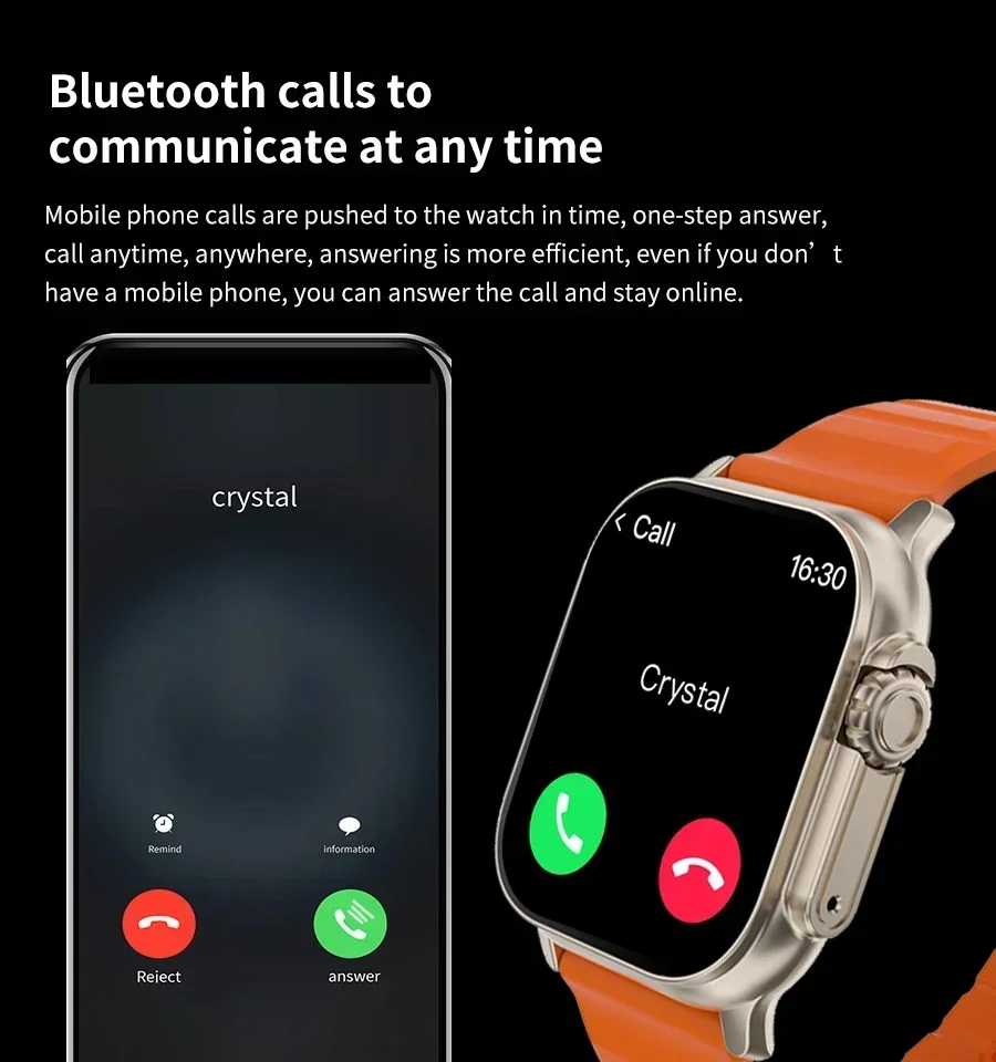 New Series 9 Watch PK HK8 PRO  - Smartwatch New Watches For Women reseña y precio