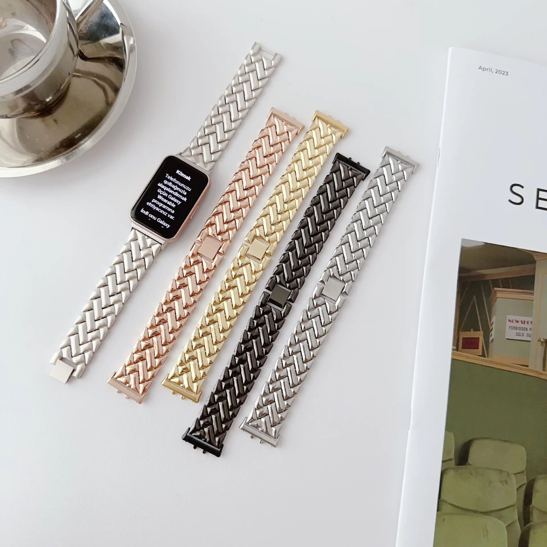 New Wristband Metal Strap for  - Smartwatch New Watches For Women reseña y precio