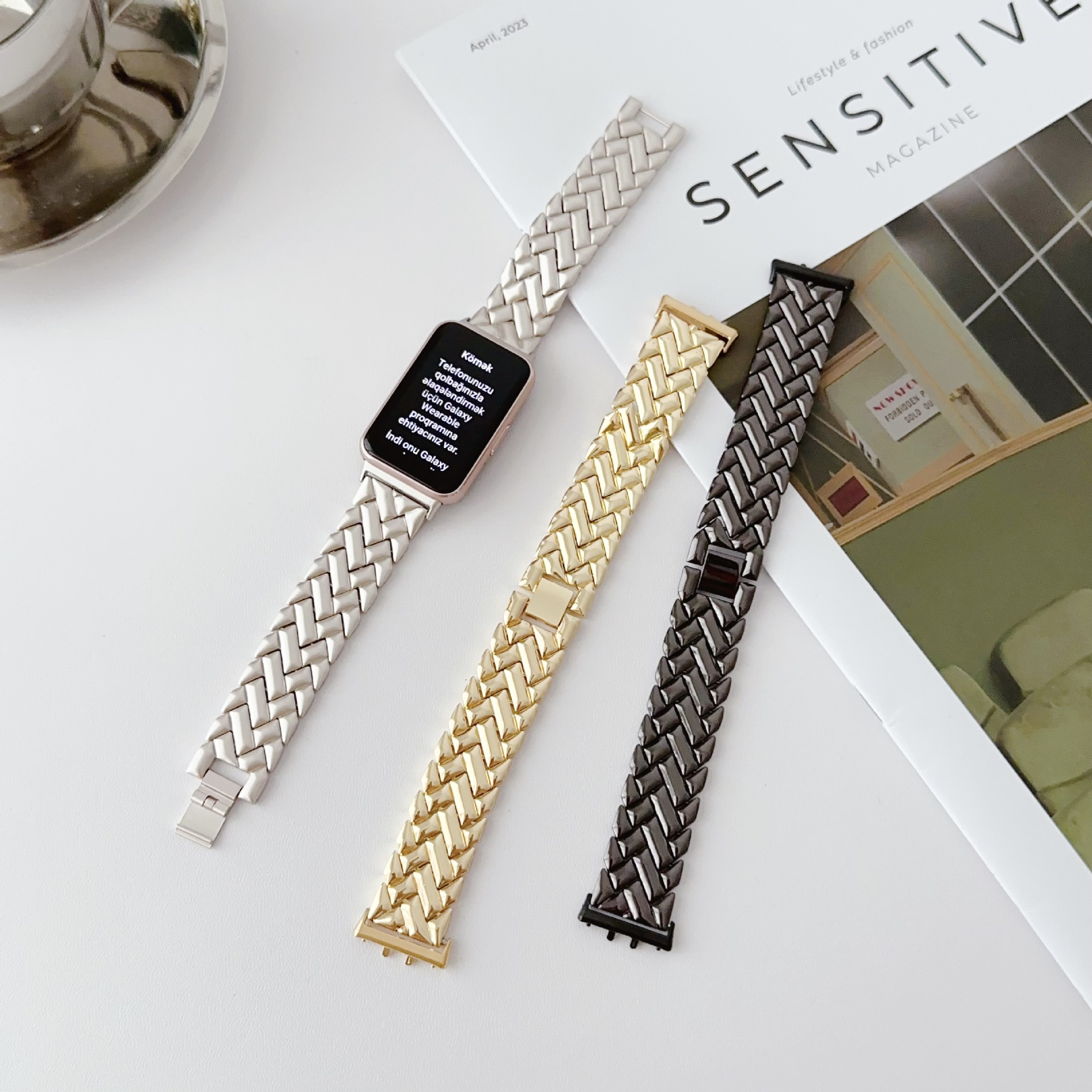 New Wristband Metal Strap for  - Smartwatch New Watches For Women reseña y precio