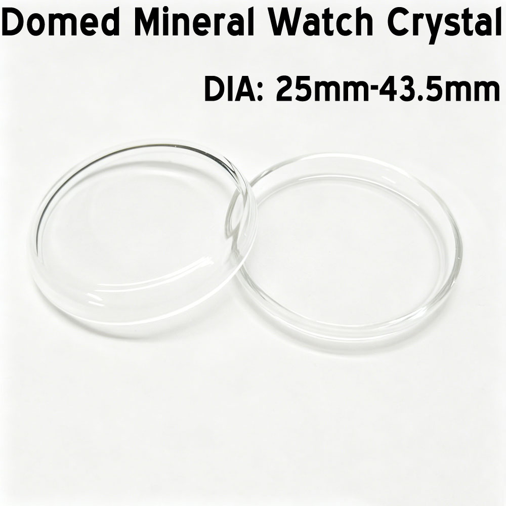 Lid Shaped High Domed Mineral  - Watch Crystal Replacement reseña y precio