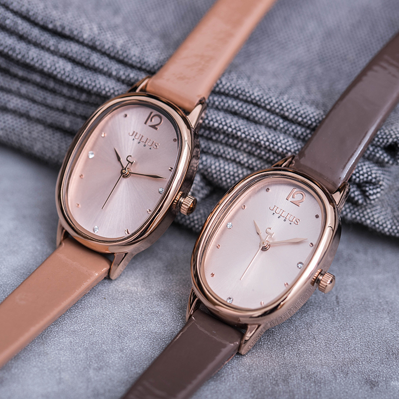 New Lady Women's Watch Japan Q - Minimalist Thin Watch reseña y precio