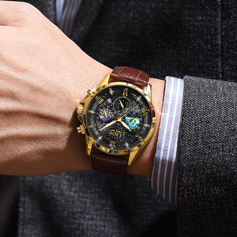 LIGE 2026 Top Luxury Brand Men - Smartwatch Army Watches For Men reseña y precio