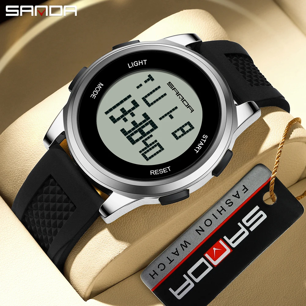 SANDA 9067 Digital Watch Men M - Smartwatch Army Watches For Men reseña y precio