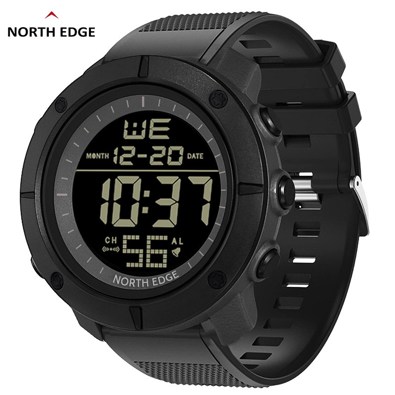NORTH EDGE Mens Digital Watche - Smartwatch Army Watches For Men reseña y precio