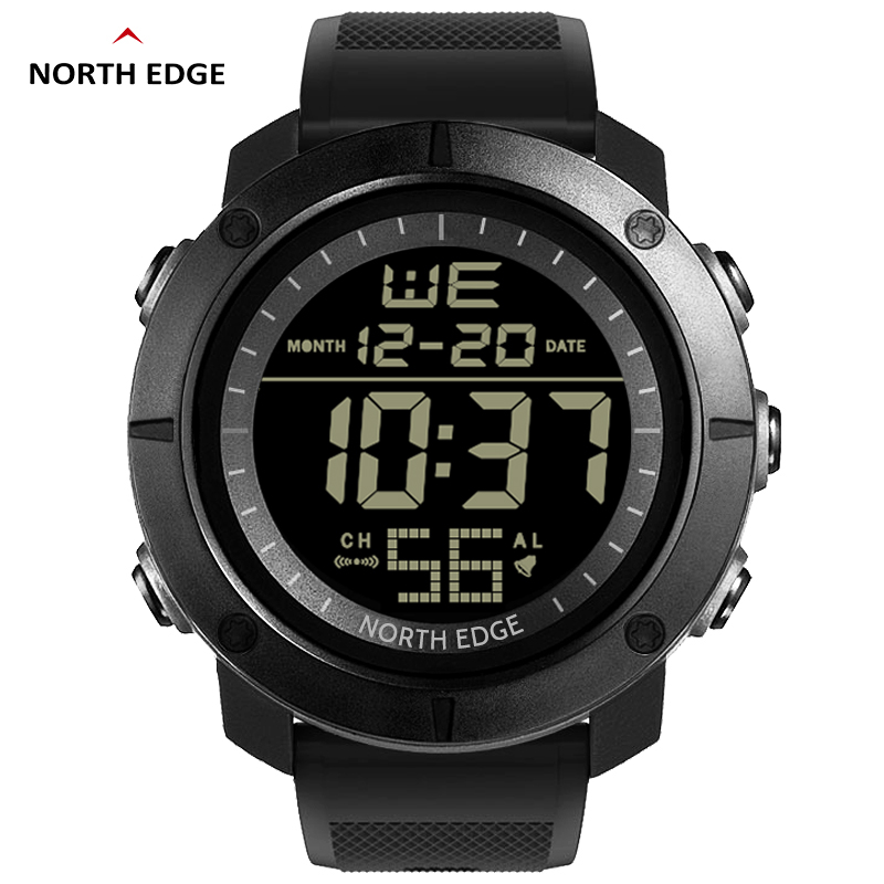 NORTH EDGE Mens Digital Watche - Smartwatch Army Watches For Men reseña y precio