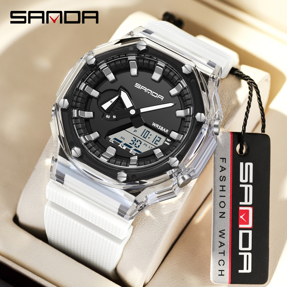 SANDA 3341Digital LED Watch Me - Smartwatch Army Watches For Men reseña y precio