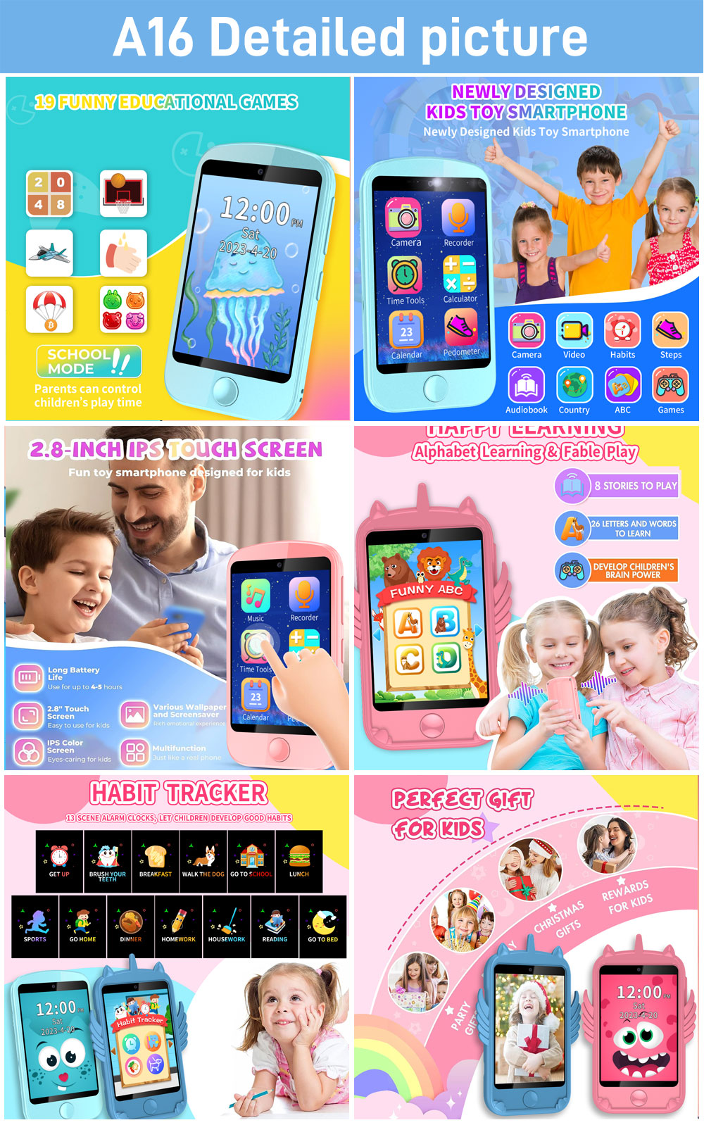 2G 4G Kids Smart Watch Phone G - Smartwatch Watches Gift For Girls reseña y precio