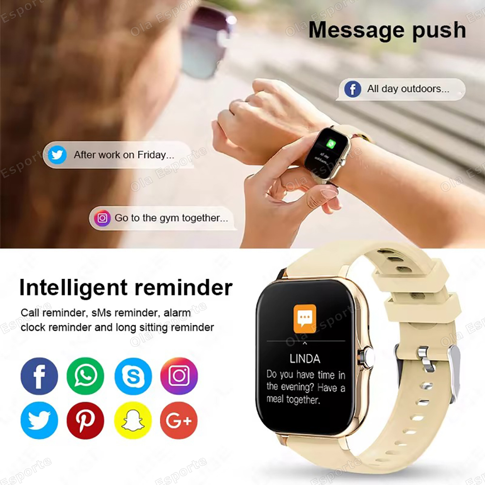 2026 Smart Watch Android IOS P - Smartwatch New Watches For Women reseña y precio