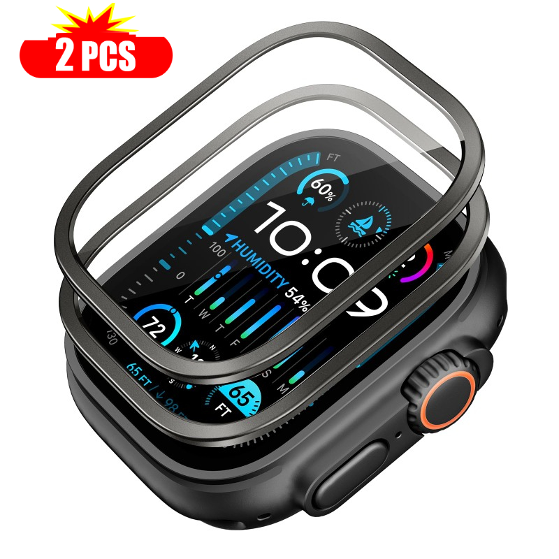 2pcs Tempered Glass for Apple  - Smartwatch Apple Watches For Women reseña y precio