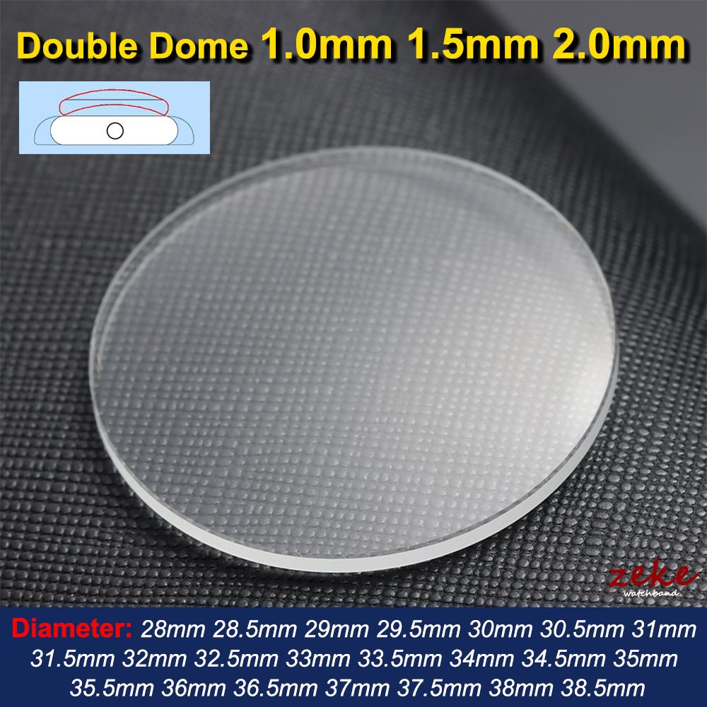 Double Dome 1.0/1.5/2.0mm Thic - Watch Crystal Replacement reseña y precio