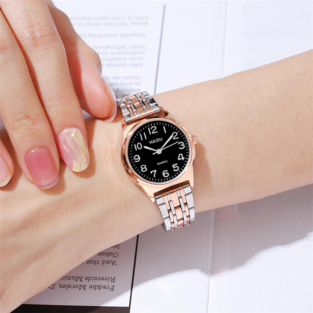 luxury small round dial women  - Minimalist Thin Watch reseña y precio