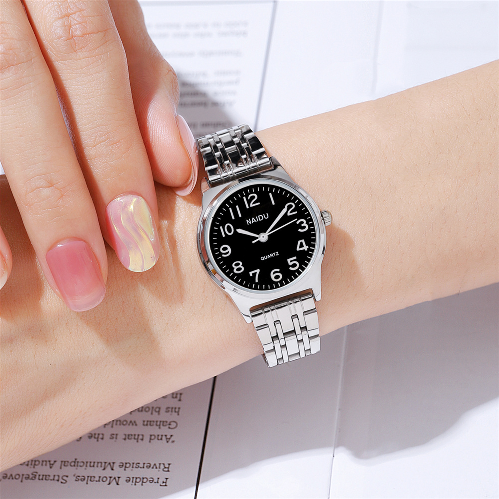 luxury small round dial women  - Minimalist Thin Watch reseña y precio