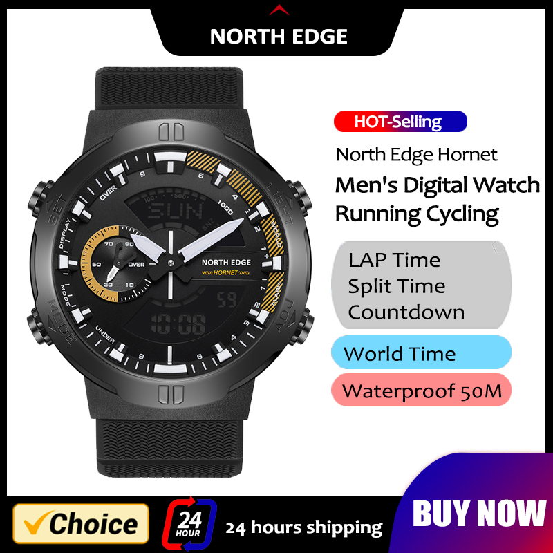 NORTH EDGE Mens Smart Watch Wo - Smartwatch Army Watches For Men reseña y precio