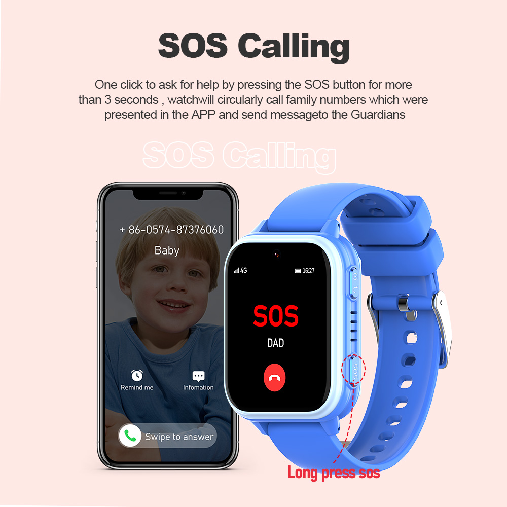 Wonlex 4G Kids Smart Watch KT3 - Smartwatch Watch Whatsapp reseña y precio