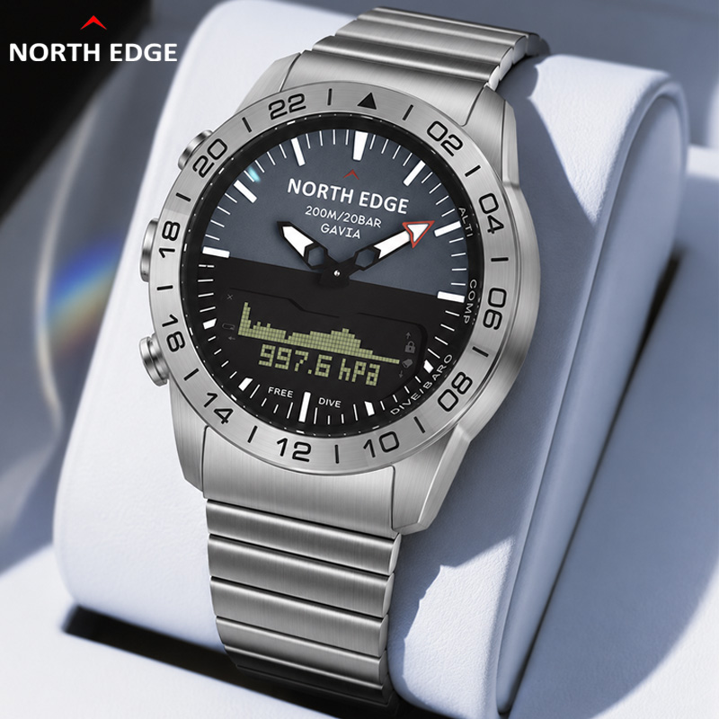 NORTH EDGE Mens Dive Watch Mil - Smartwatch Army Watches For Men reseña y precio