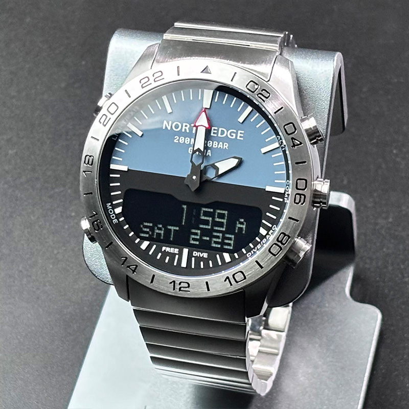 NORTH EDGE Mens Dive Watch Mil - Smartwatch Army Watches For Men reseña y precio