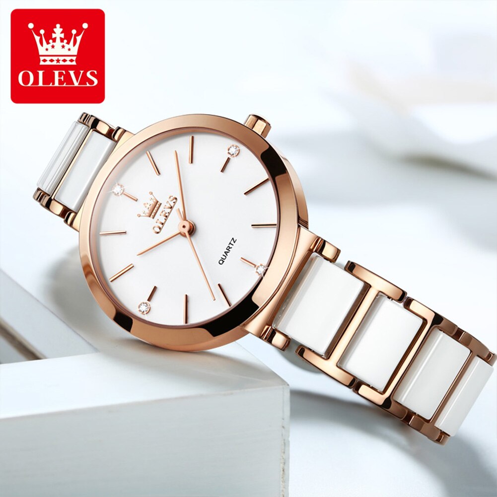 OLEVS Fashion Women Watches Re - Minimalist Thin Watch reseña y precio